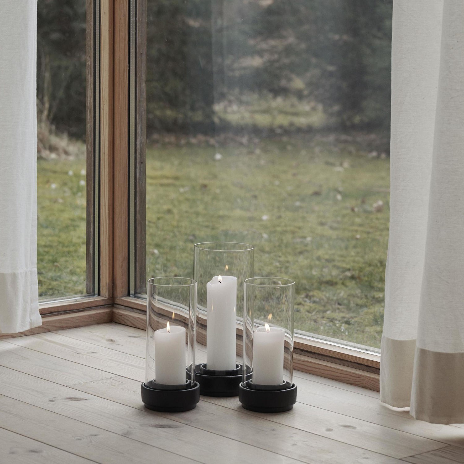 Stelton Hurricane Candle Holder -Small (495)