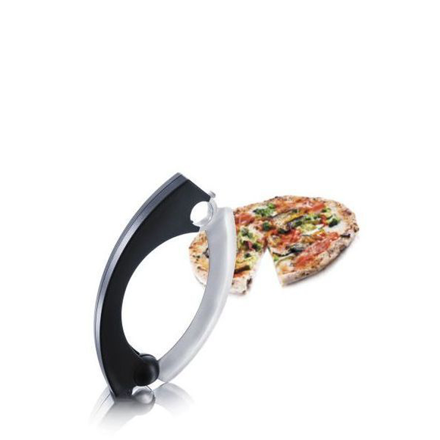 pizza slicer slicing pizza