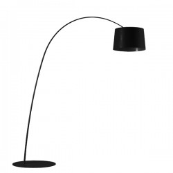 FOSCARINI Twiggy LED lampa stojca, kolor czarny