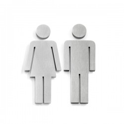 Indici piktogram do toalety: kobieta lub mczyzna
