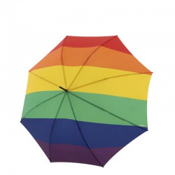 Doppler Pride rainbow parasol dugi z trzonkiem