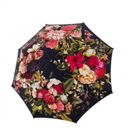 Doppler Elegance Boheme Ghirlanda luksusowy parasol damski z nadrukiem