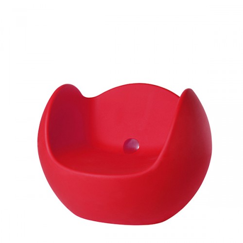 Slide Blos fotel w kolorze czerwonym