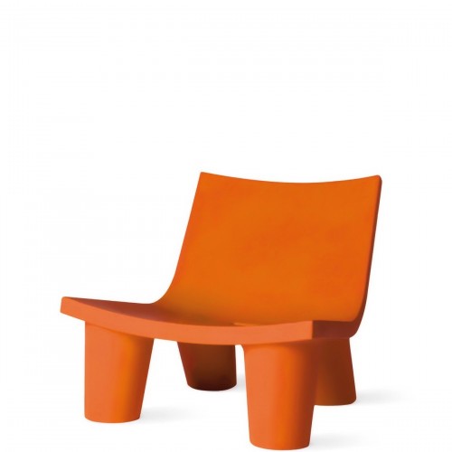 Slide Low Lita krzeso w kolorze pomaraczowym