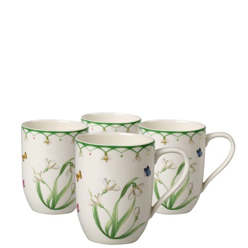 Villeroy & Boch Colourful Spring Kubek z uchem , 4 szt