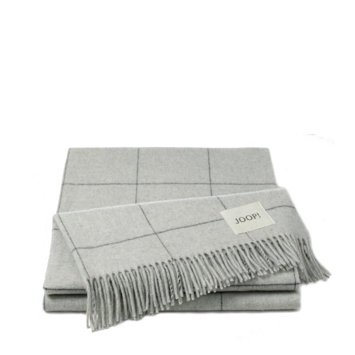 JOOP! Wool Squares Silver pled weniany