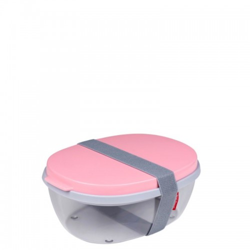 Mepal Ellipse Saladbox pojemnik na saatki, Nordic Pink