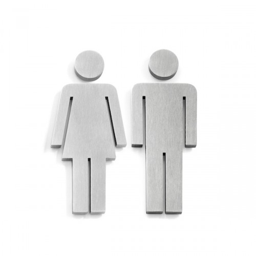 Zack Indici piktogram do toalety: kobieta lub mczyzna