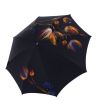 Doppler Elegance Boheme Viola luksusowy parasol damski z abstrakcyjnym nadrukiem zdjcie dodatkowe 3